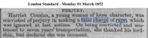 1852 London Standard - Monday 01 March 1852