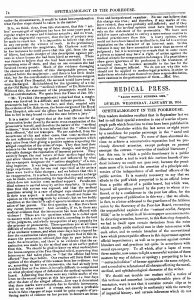 False rape accusations Dublin Medical Press - Wednesday 29 January 1851