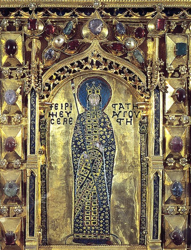 Fresco of Irene of Athens.